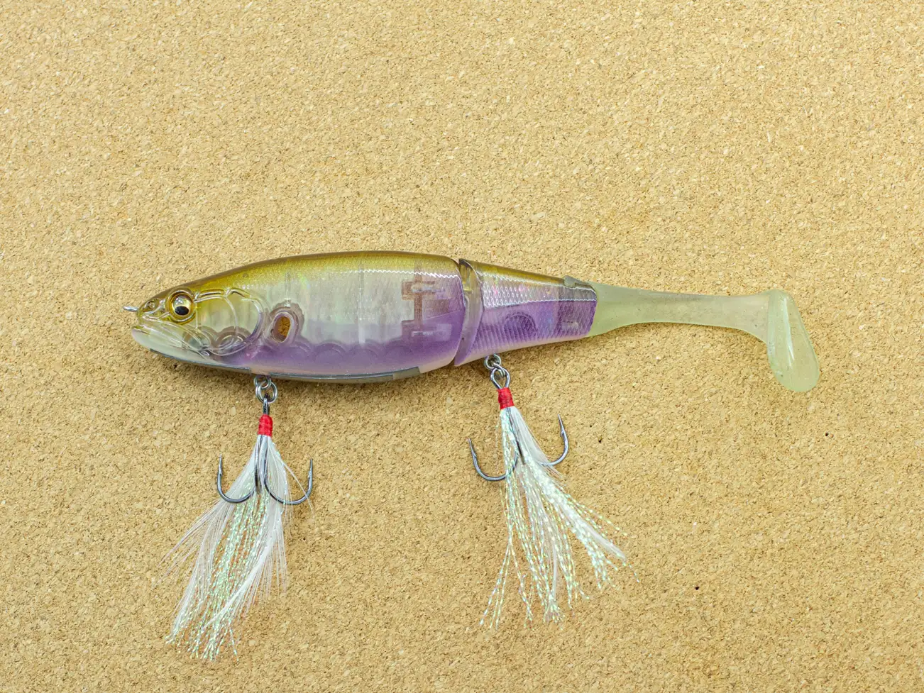 Mega Bass I-Brake w/spare fins