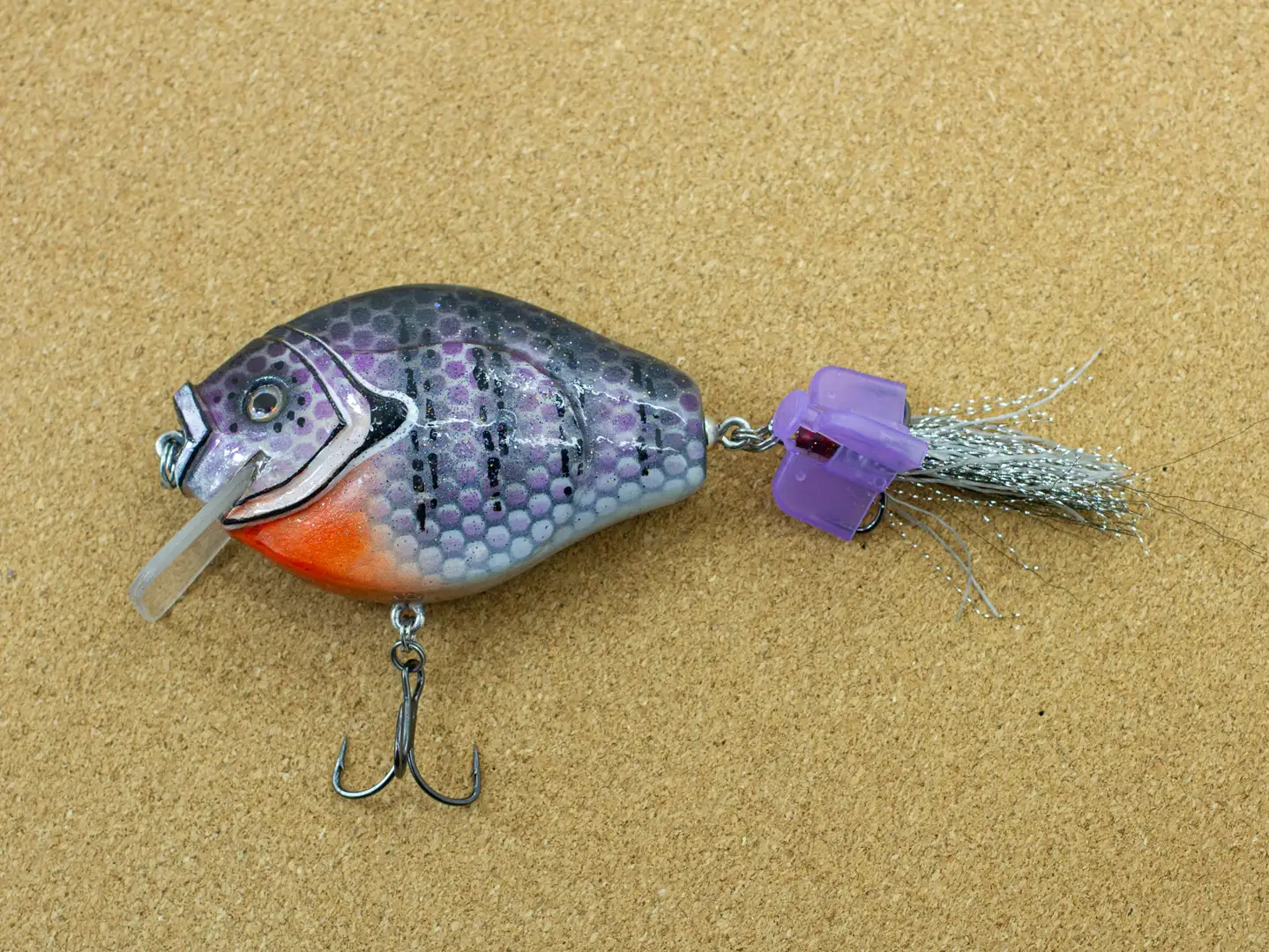 Lunkerz Custom Baitz Phinazee One Piece Gill Crank