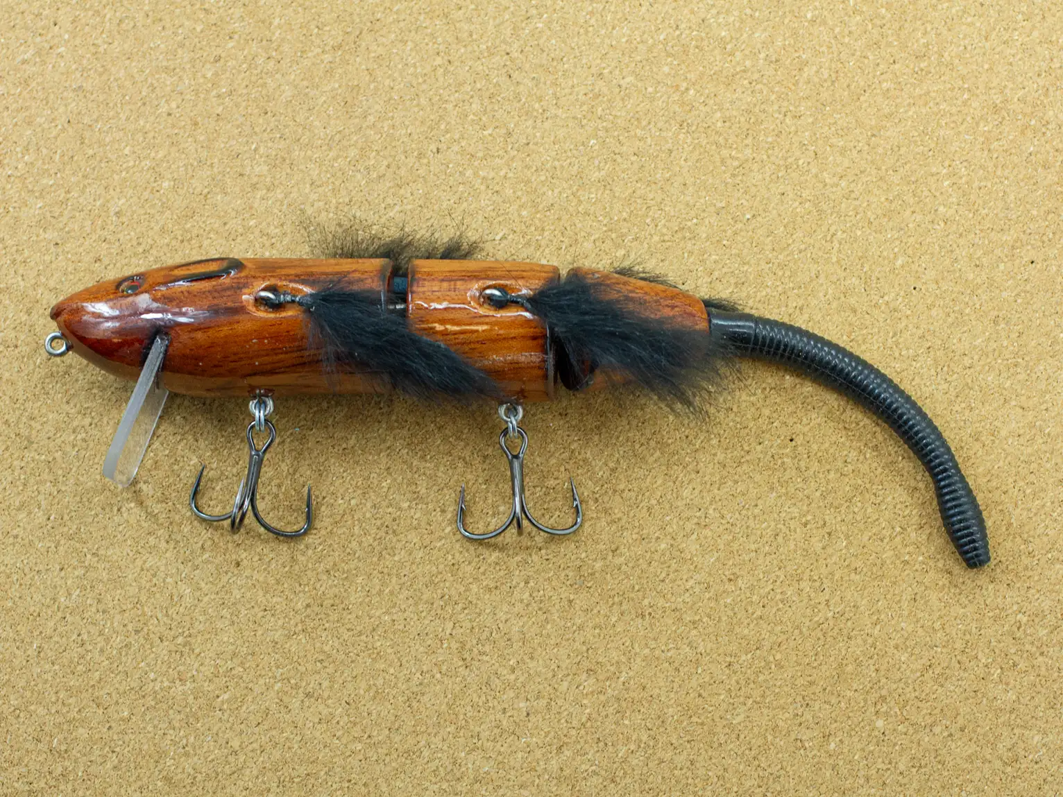 Lunkerz Custom Baitz Phinazee Three Piece Z-Rat