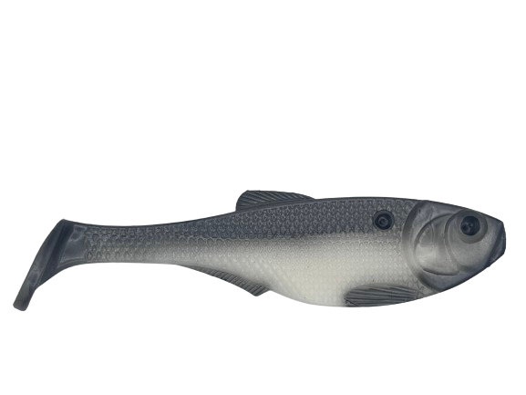 DC Swimbaits Da Boot Shad 7.5" Boot Tail - Bone