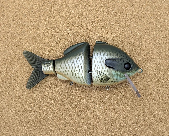 pizz swimbaits runt crankdown wake bait