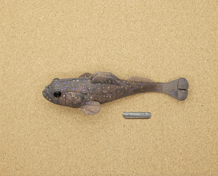 Hatch Match Godzilla Goby 6" Swimbait - Line Through - Magic Johnson